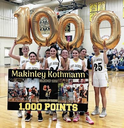 Kothmann reaches 1k club