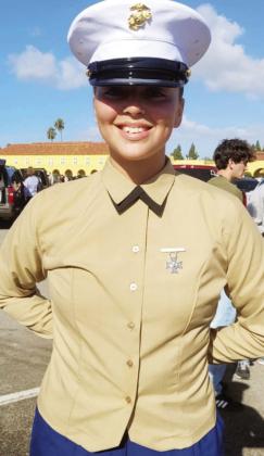 Menard teen completes Marine basic training.
