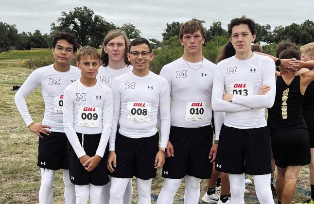 REGIONAL QUALIFIERS- The high school Yellowjackets placed third as team at district, which qualifies them to compete at the regional level on October 24. Pictured left to right: Floyd Teague, Jaegar Leonard, Brooks Spinks, Kevin Johnson, Brandon Spinks, Ayden Wilson. Courtesy photo.