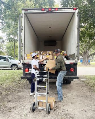 RIGHT- The Hope House on Canal St. can accept beef and legally harvested venison donations. This donor had the processor deliver 2 beefs directly to the Hope House.