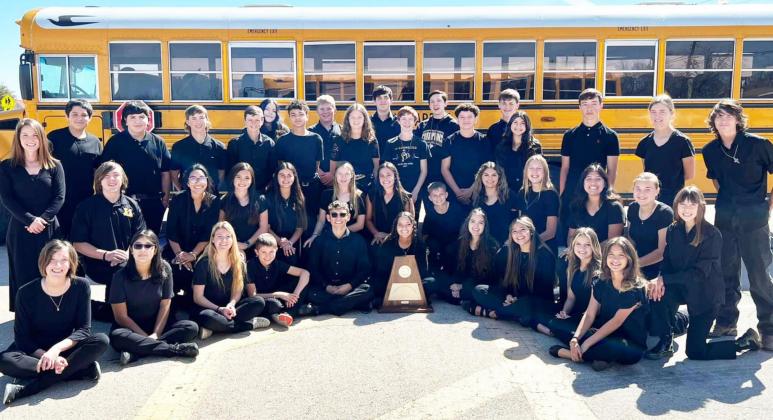 Yellowjacket Band sweeps contest with perfect scores