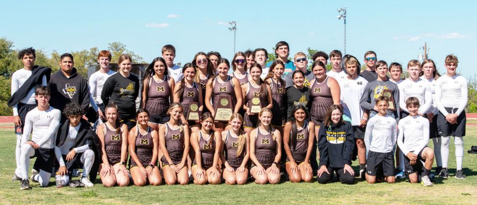 Menard track programs excel at district meet