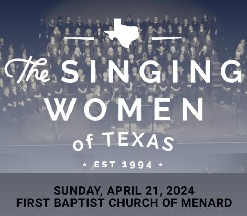 The SINGING WOMEN of TEXAS