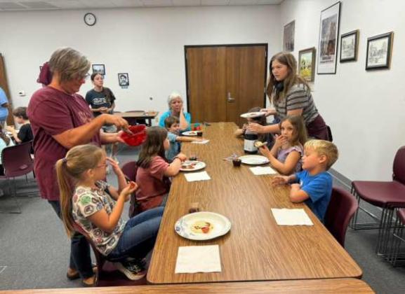 The Boys & Girls Club of the Concho Valley, Menard Unit enjoyed pizza making during the Summer Reading program at the Menard Public Library. You never know what surprises (sometimes tasty) you may find at the library!