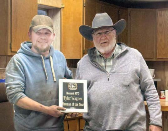 MVFD Fire Chief Tyler Wagner named 2024 Fireman of the Year