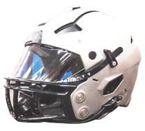The Riddell Axiom helmet.