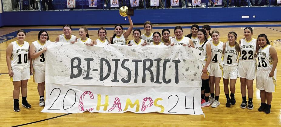 ON TO THE NEXT ONE- The Lady Js survive round one of the playoffs by defeating Bronte Tuesday evening. TMN photo.