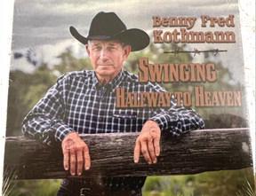 SWINGING HALFWAY TO HEAVEN by Benny Fred Kothmann, featuring other local artists, is on sale at the news office, just in time for the holidays. Stop by and pick up this great gift idea for only $15.