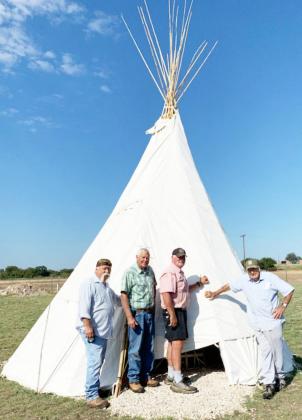Presidio gets new teepee