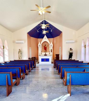 Menard CHS recognized for work restoring historic church