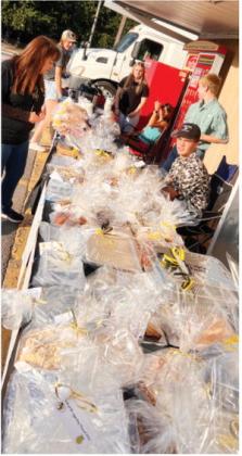 Ag kids sell out on tacos and bake sale