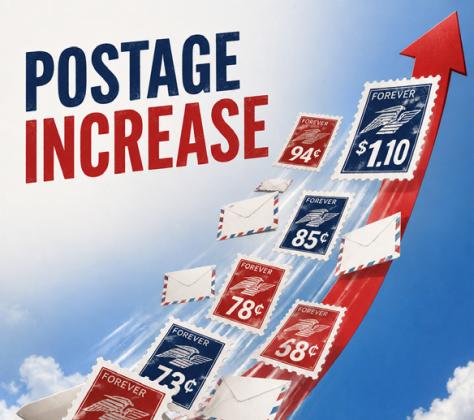 USPS announces upcoming postage increase