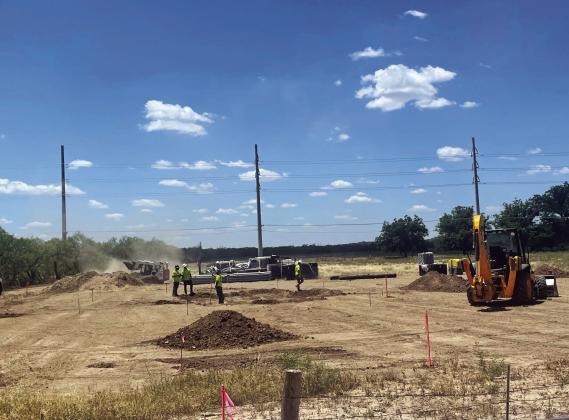 Middle Mile Infastructure, LLC. starts on fi ber storage facility in Menard