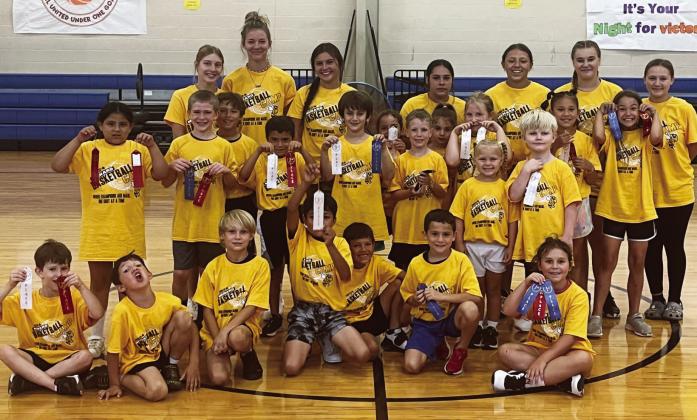 Basketball camps were fun for all