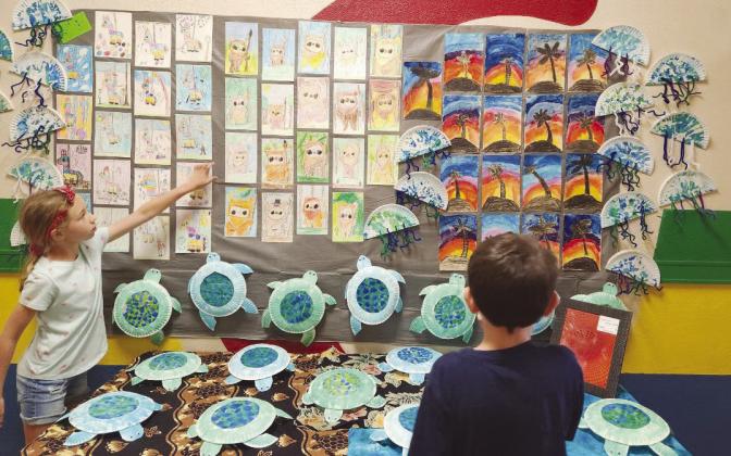 School’s art show wows organizers and guests