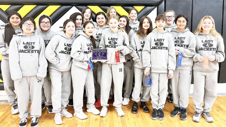 JH girls dominate Irion County track meet
