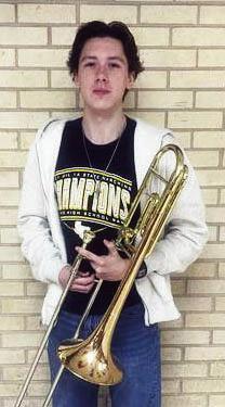 Senior Yellowjacket band member- and drum major of the state champion Menard marching band- Aydan Wilson auditioned for the All Region Band on Saturday. He placed first in the 3A track and second overall. Aydan will audition at Area in January for a chance to make the All State Band. Great work, Aydan! Courtesy photo.