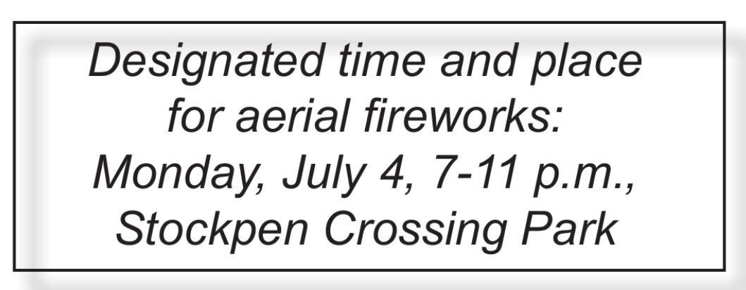 Menard County bans aerial fireworks due to extreme drought conditions
