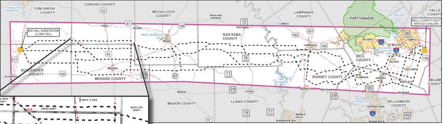 Proposed high voltage transmission line concerns private landowners & community members at public participation meeting