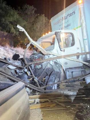 Truck driver loses control, slams into home