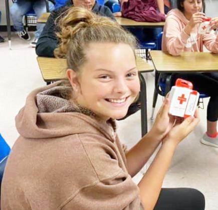 Students learn emergency