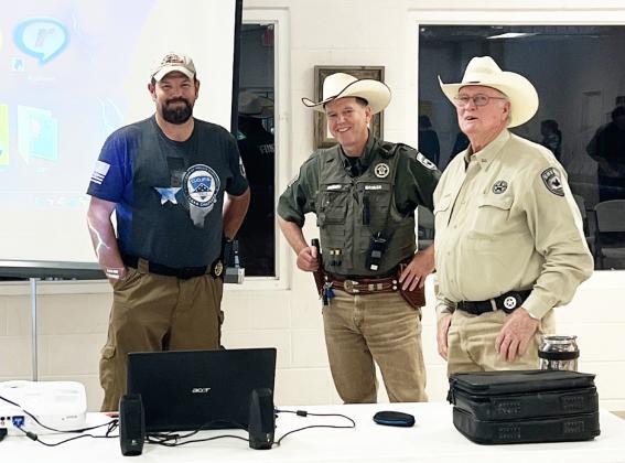 Alt Text for ImageArea county agencies present community-wide emergency training
