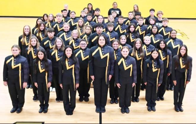 Congratulations and good luck wishes are in order for Menard’s Yellowjacket marching band. The group had top scores at the regional contest, advancing them to the state contest for the 4th time in 5 years. Of those previous trips the band has won 2 gold medals and a bronze, and look to add to that tally on Tuesday, Nov. 11. Details for attending or streaming the contest will be released soon.