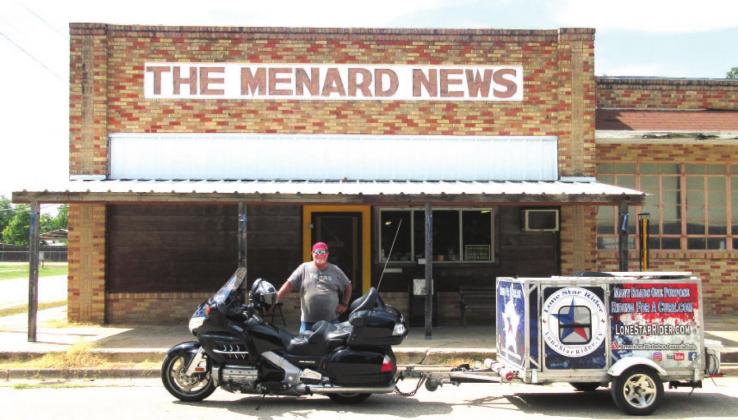 Rex Covington, pictured above with his home on wheels, rode 20,000 miles in 2018 and 26,000 miles the 2019 in a quest to raise money and awareness for the American Diabetes Association.