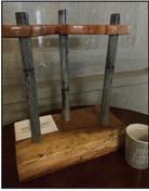 Old Menard Jail piece included in PTO Auction, Nov. 12