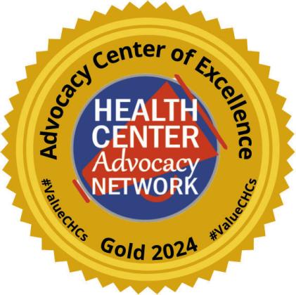 Frontera Healthcare Network Achieves Gold Status in Advocacy Center of Excellence Program