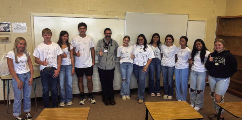 Texas A&M med student speaks to Menard Health Club