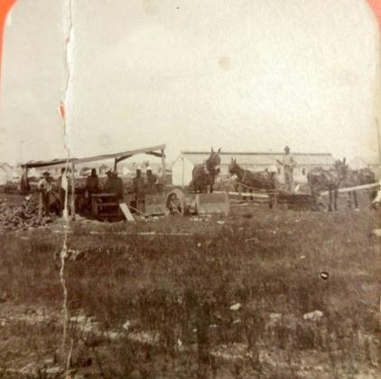 M.C. Ragsdale was commissioned by the federal government to photograph the Ft. McKavett post c.1875.