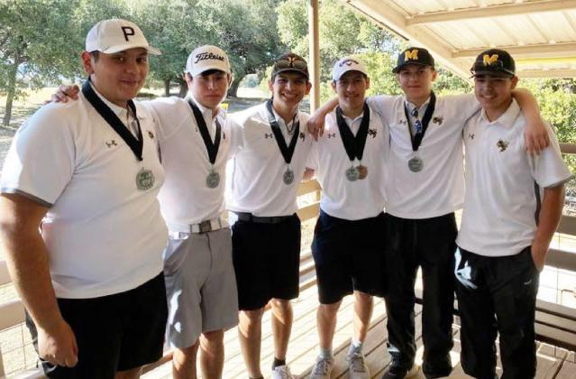 MHS boys golf placed 2nd as a team at the Junction tournament earlier this month. Pictured are, left to right: Eduardo Osornio, Orlando Resendiz, Jonathan Saucedo, Ulises Osornio, Joel Guerrero, Jaykob Guerrero. Courtesy photo.
