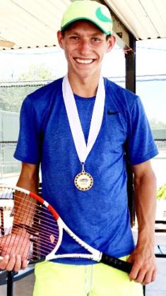 Terrell places third at tennis tourney