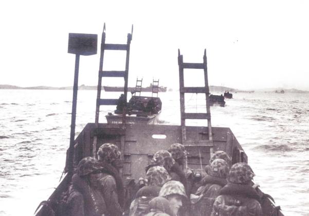 VICTORY AT HIGH TIDE- Overcoming challenges that numerous military and naval experts declared made the landing at Incheon “impossible,” the Navy-Marine Team executed a “flawless” amphibious assault. U.S. Marine Corps official photos, public domain.