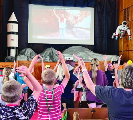 FIRST BAPTIST CHURCH OF MENARD was the site for the annual community-wide Vacation Bible School (VBS).