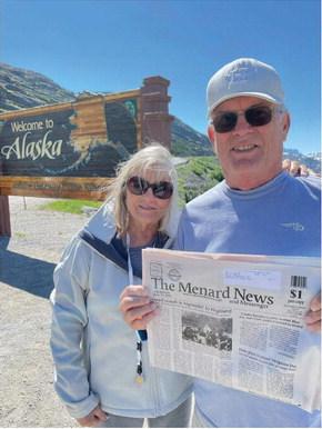 Vacay all day, The Menard News way