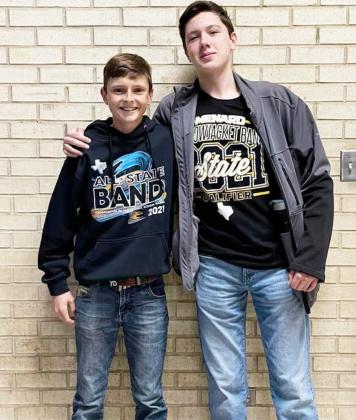 Two MHS band members audition for Region band