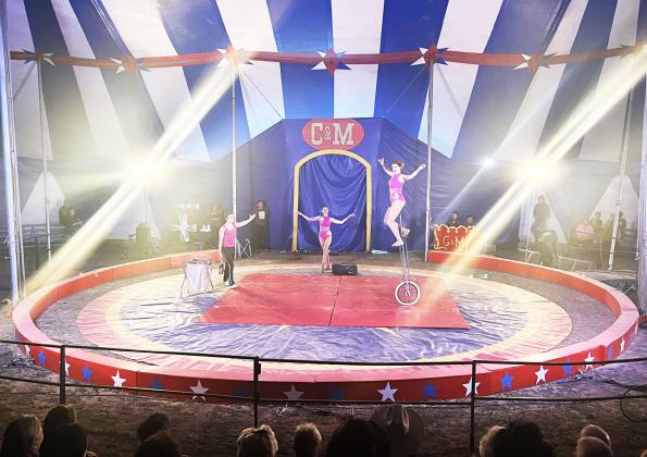 UNDER THE BIG TOP-