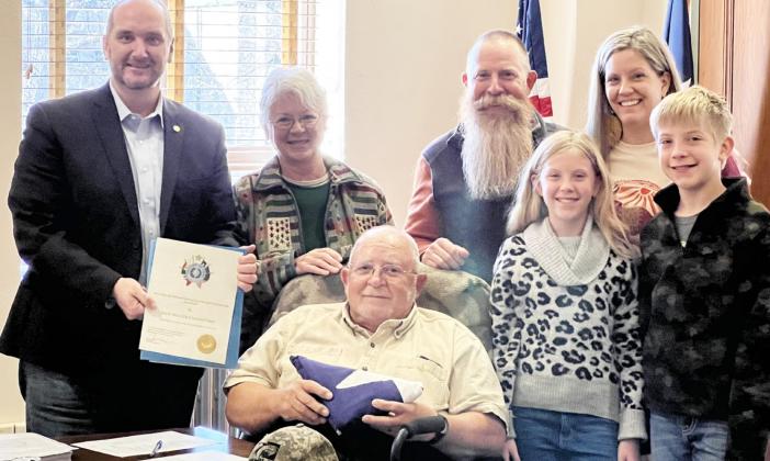 Commissioner Burch retires after 15 years service to Menard county