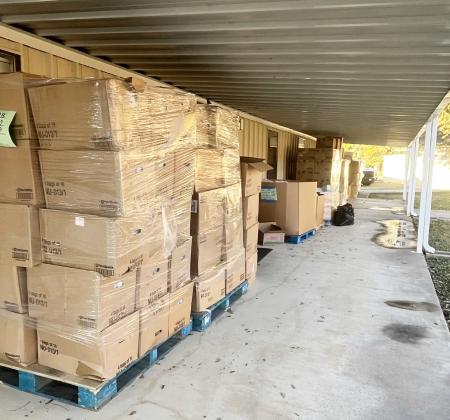 Thousands of diapers and