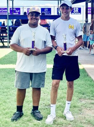 Team from MHS places second in boys doubles in Mason’s annual Dr. Pepper tennis tourney