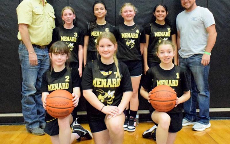 5/6 grade girls are undefeated league champs