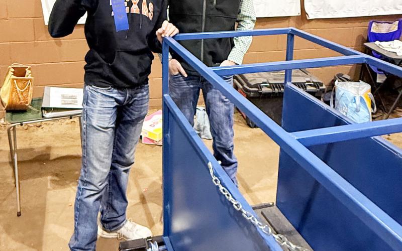 MHS students exhibit various projects at San Angelo Ag. Mech. contest