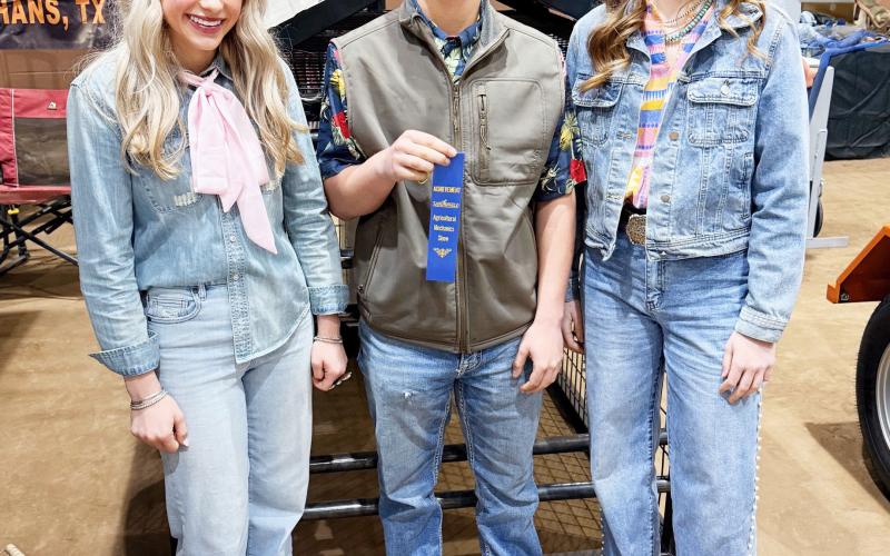 MHS students exhibit various projects at San Angelo Ag. Mech. contest