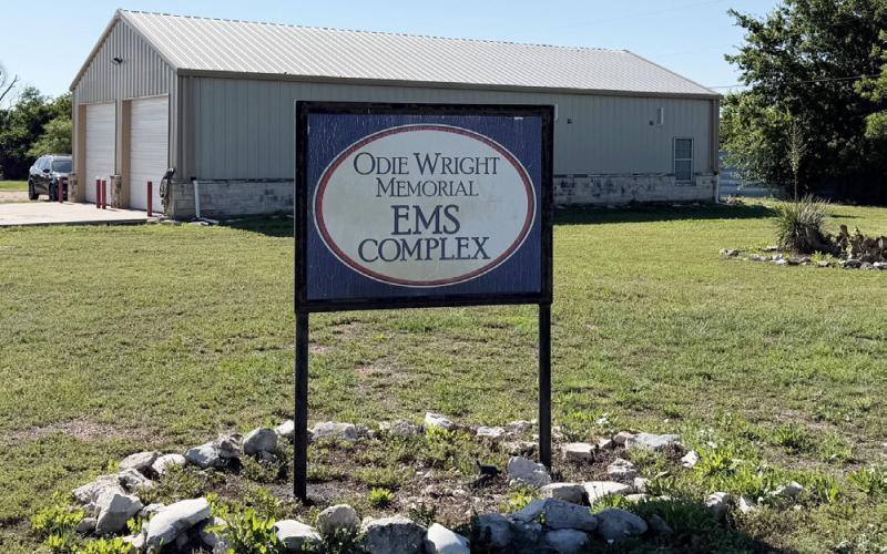 The property for the EMS station, at the corner of Frisco and Mesquite, was donated to the district in 2012. The station was built by MCHD utilizing grant funding in 2013, and is leased to the EMS provider by the district, for $1/year. TMN photo.
