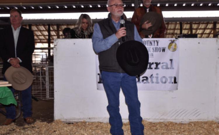 Pastor David Medley began Saturday’s festivities with a prayer.