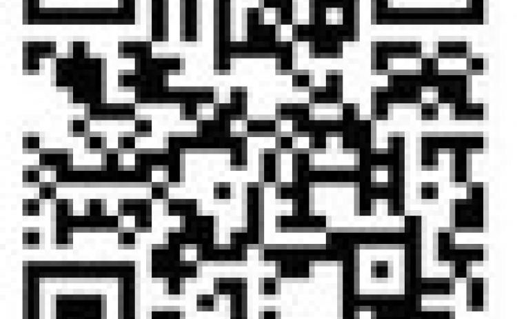 Use your smartphone to scan this code. Follow the link that pops up and you can quickly and easily register a child or children for VBS. Adults willing to volunteer can also use this link to register, and an organizer will be in touch.