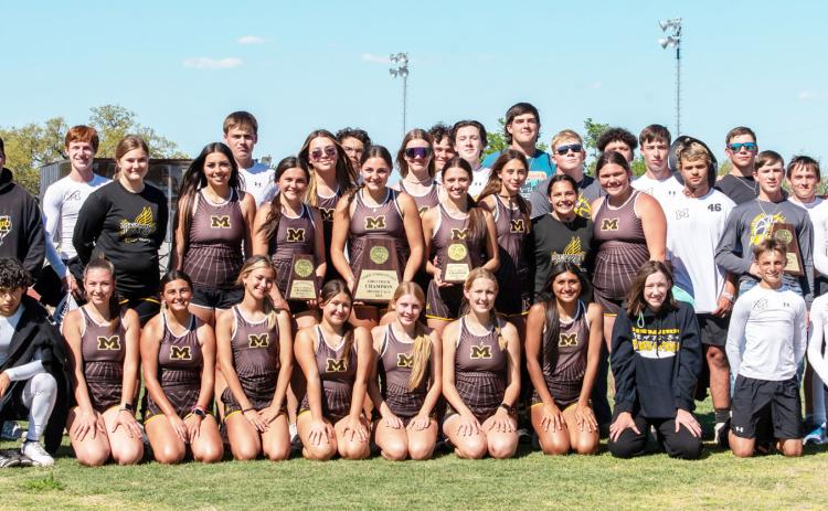 Menard track programs excel at district meet