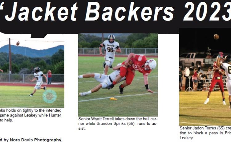 ‘Jacket Backers 2023